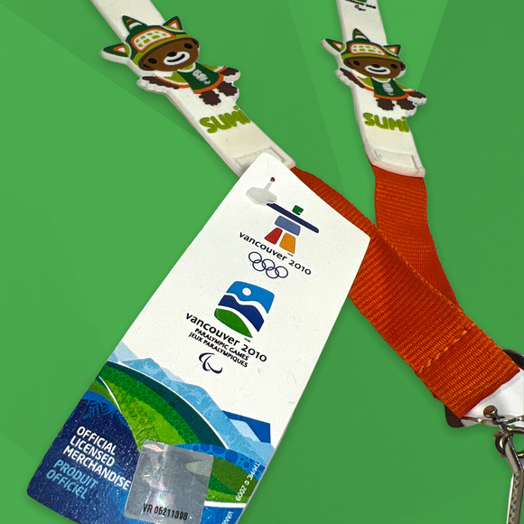 Vancouver 2010 Olympics SUMI Lanyard Officially Licensed - New with Tags - Picture 4 of 5